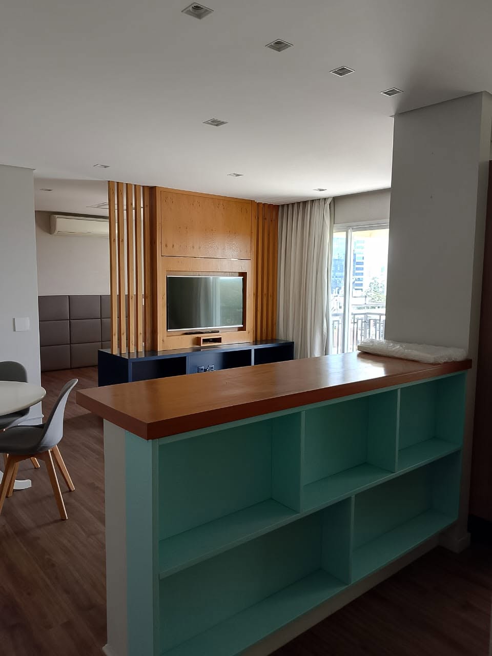 Apartamento mobiliado no Residencial Alpha Parque