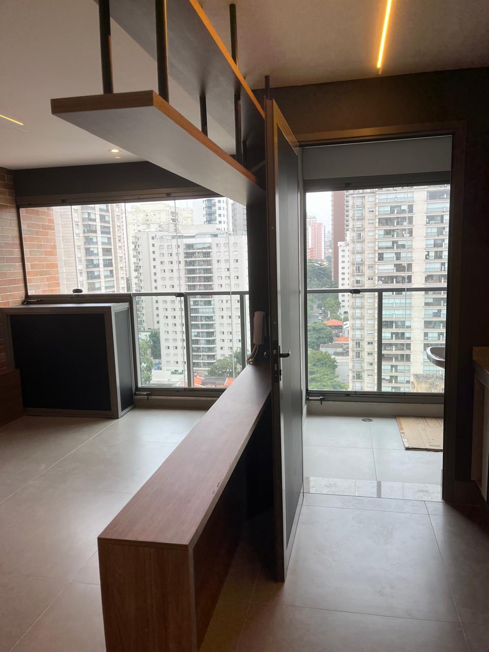Studio à venda em Moema – 36 m² com varanda