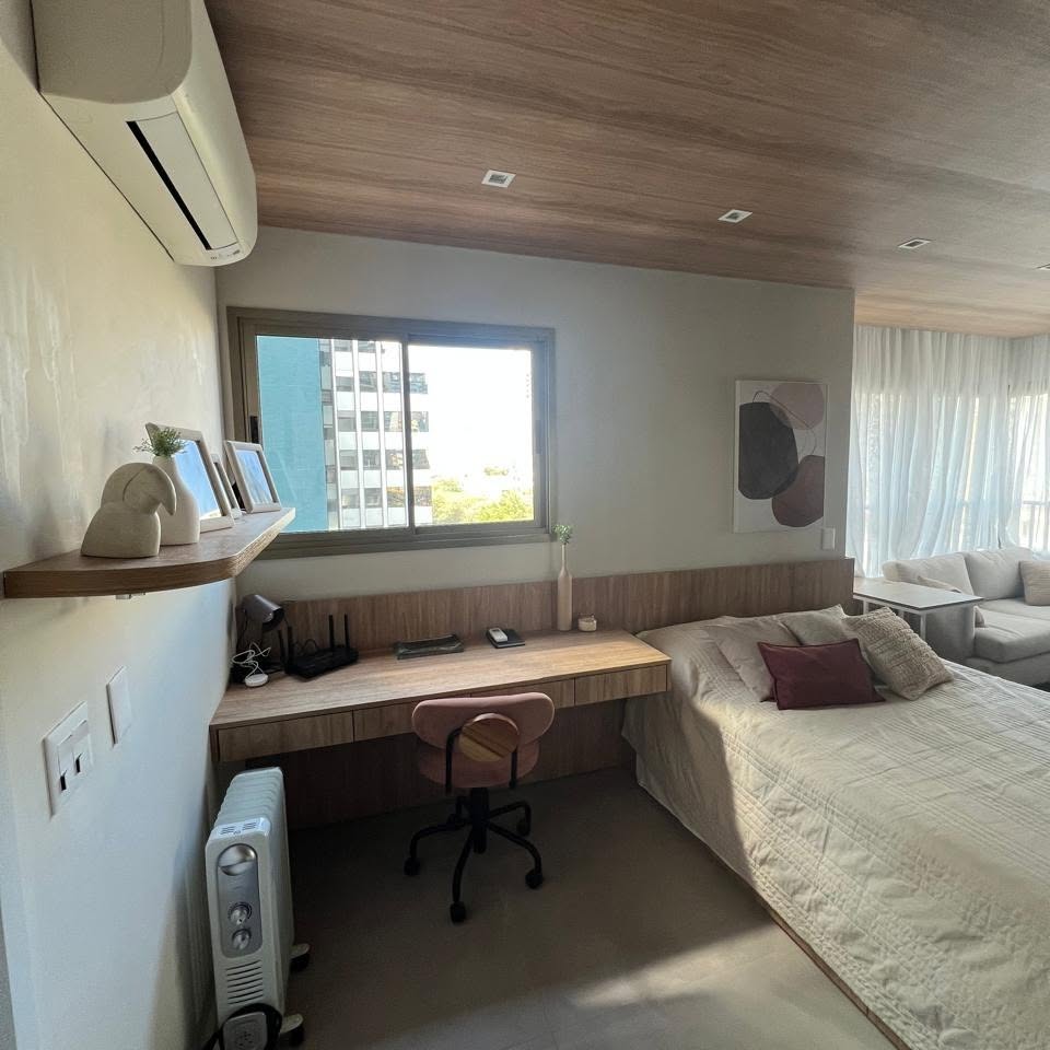 Studio mobiliado para locação na Vila Mariana – 26,53 m²